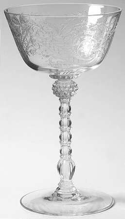 Titania Clear (Stem 3414) Champagne/Tall Sherbet