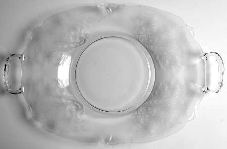 Titania Clear (Stem 3404) Hors d'Oeuvre Tray