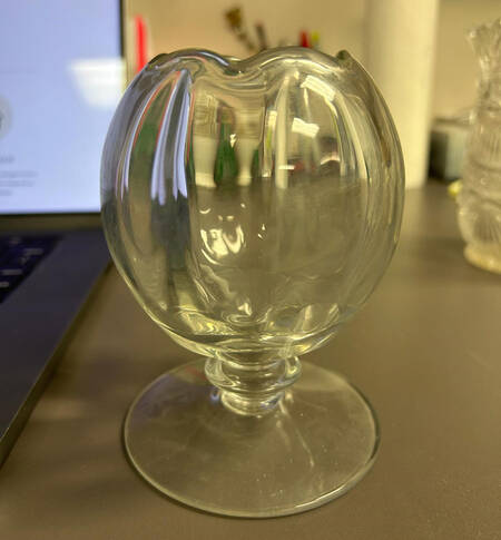 Toujour Footed Rose Bowl