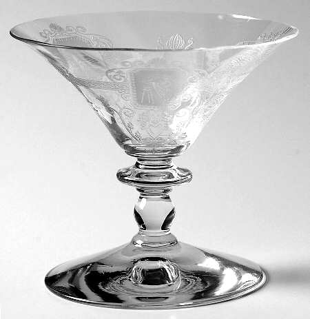 Trojan Clear (Stem 3366, Etch 445) Low Sherbet