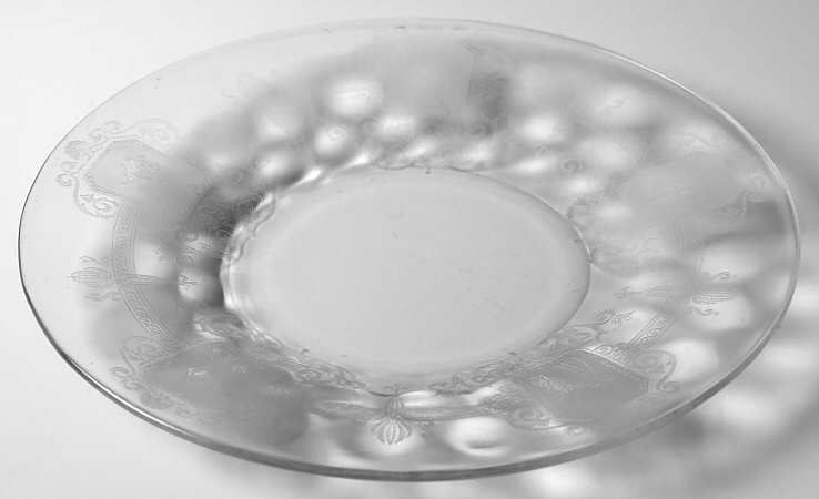 Trojan Clear (Stem 3368, Etch 445) 7" Salad Plate