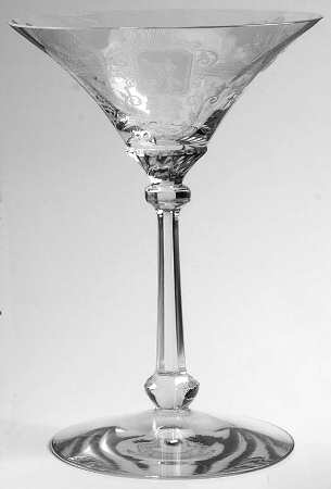 Trojan Clear (Stem 3368, Etch 445) Champagne/Tall Sherbet