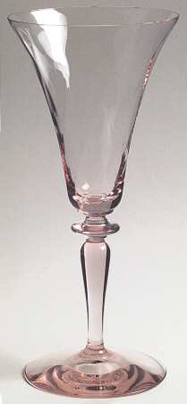 Trojan Flamingo Pink (Stem 3366, No Etch) by Heisey