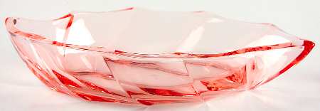 Twist Pink (Flamingo) 7" Pickle Dish