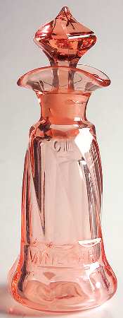 Twist Pink (Flamingo) Salad Dressing Bottle & Stopper