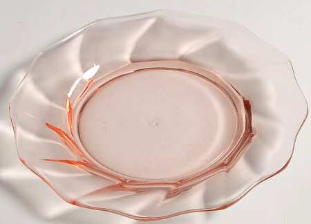 Twist Pink (Flamingo) Bread & Butter Plate