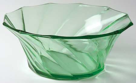 Twist Green (Moongleam) 8" Round Bowl