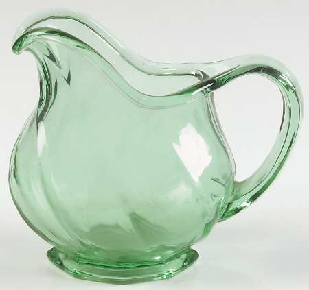 Twist Green (Moongleam) Hotel Creamer