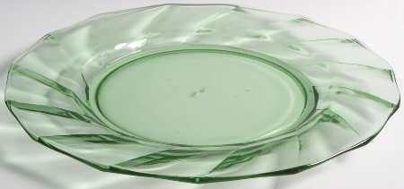 Twist Green (Moongleam) Dinner Plate