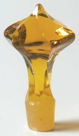 Twist Marigold Stopper for Salad Dressing Bottle