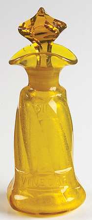 Twist Marigold Salad Dressing Bottle & Stopper