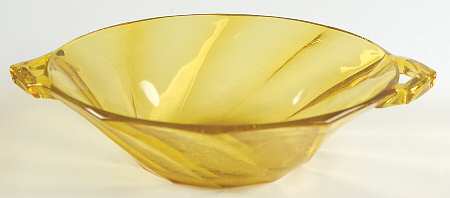 Twist Marigold Handled Mint Dish