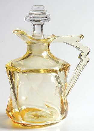Twist Yellow (Sahara) Oil Bottle & Stopper