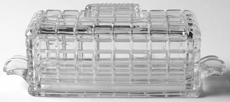 Victorian Clear 1/4 Pound Covered Butter