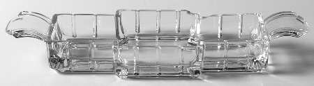 Victorian Clear Condiment Tray