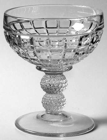 Victorian Clear Champagne/Tall Sherbet