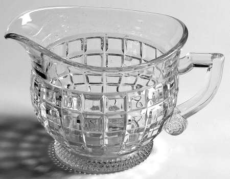 Victorian Clear Creamer