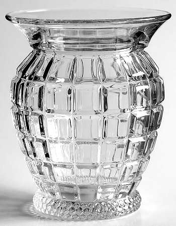 Victorian Clear 4" Flower Vase