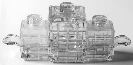 Victorian Clear (5 Piece) Condiment Set
