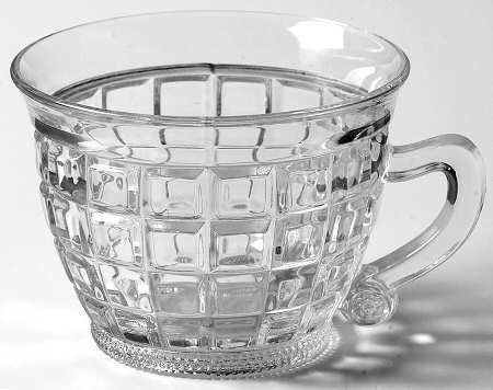 Victorian Clear Punch Cup by Heisey