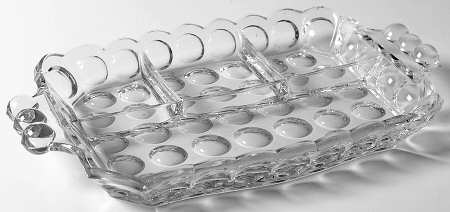Whirlpool Clear 11" Octagonal 4 Part Relish
