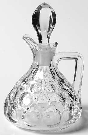 Whirlpool Clear Oil Cruet & Stopper