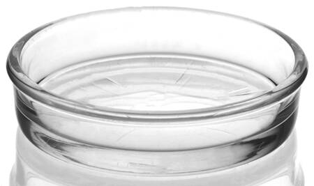 Yeoman Clear (Stem 1184, Optic) Coaster by Heisey