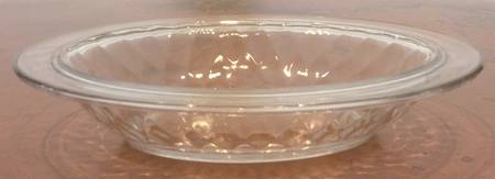 Yeoman Clear (Stem 1184, Optic) 9" Oval Vegetable Bowl