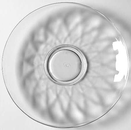 Yeoman Clear (Stem 1184, Optic) Saucer Only