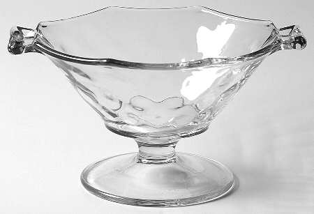 Yeoman Clear (Stem 1184, Optic) Footed Mayonnaise Bowl