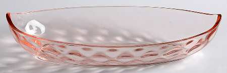 Yeoman Pink Flamingo (Stem 1184, Optic) 10" Canoe Shape Celery