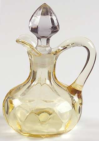 Yeoman Yellow Sahara (Stem 1184, Optic) 2 Oz Cruet & Stopper