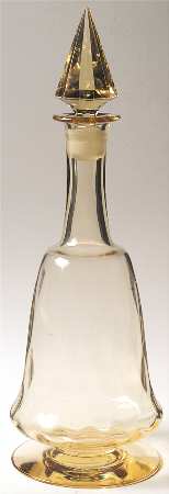 Yeoman Yellow Sahara (Stem 1184, Optic) Decanter & Stopper
