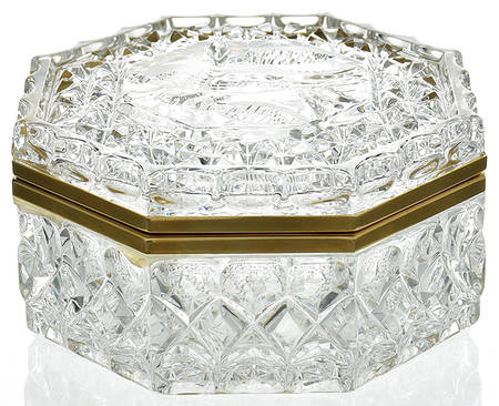 The Byrdes Collection Hinged Lid Octagonal with Box