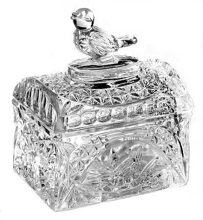 The Byrdes Collection Small Chest Box with Lid