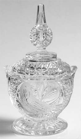 The Byrdes Collection Footed Sugar Bowl & Lid