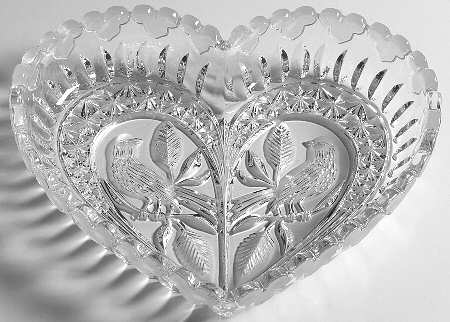 The Byrdes Collection Heart Dish
