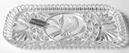 The Byrdes Collection Rectangular Tray