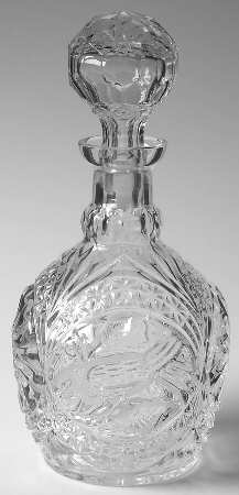 The Byrdes Collection Small Decanter & Stopper