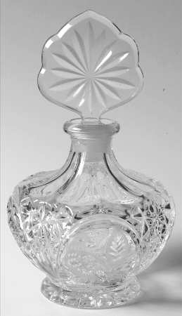 The Byrdes Collection Round Perfume Bottle & Stopper
