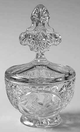 The Byrdes Collection Powder Jar & Lid