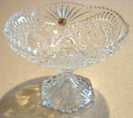 The Byrdes Collection Round Compote (Height X Width)