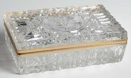 The Byrdes Collection 7" Rectangular Box with Hinged Lid