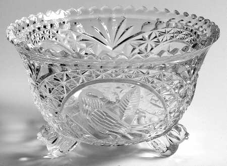 The Byrdes Collection 5" 3-Toed Footed Bowl
