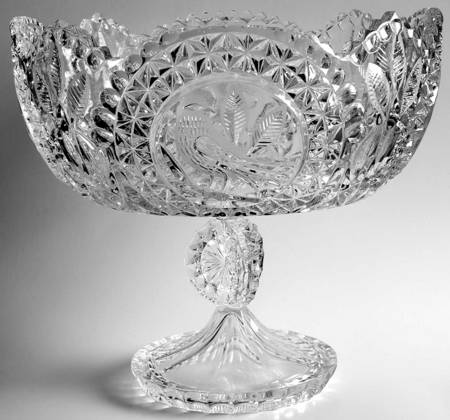 The Byrdes Collection Round Compote (Height X Width)