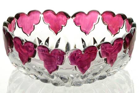 Byrdes Collection, The Ruby Heart Bowl