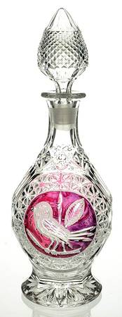 Byrdes Collection, The Ruby Footed Decanter & Stopper