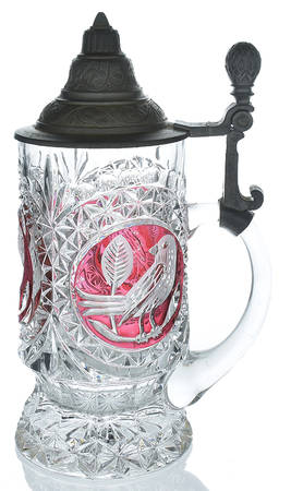 Byrdes Collection, The Ruby Beer Mug
