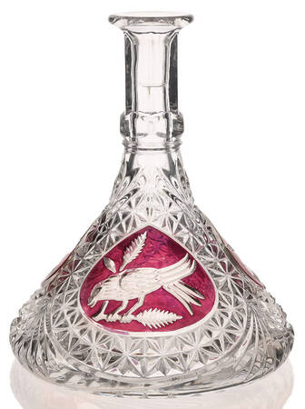 Byrdes Collection, The Ruby Ships Decanter No Stopper