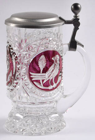 Byrdes Collection, The Ruby Beer Stein